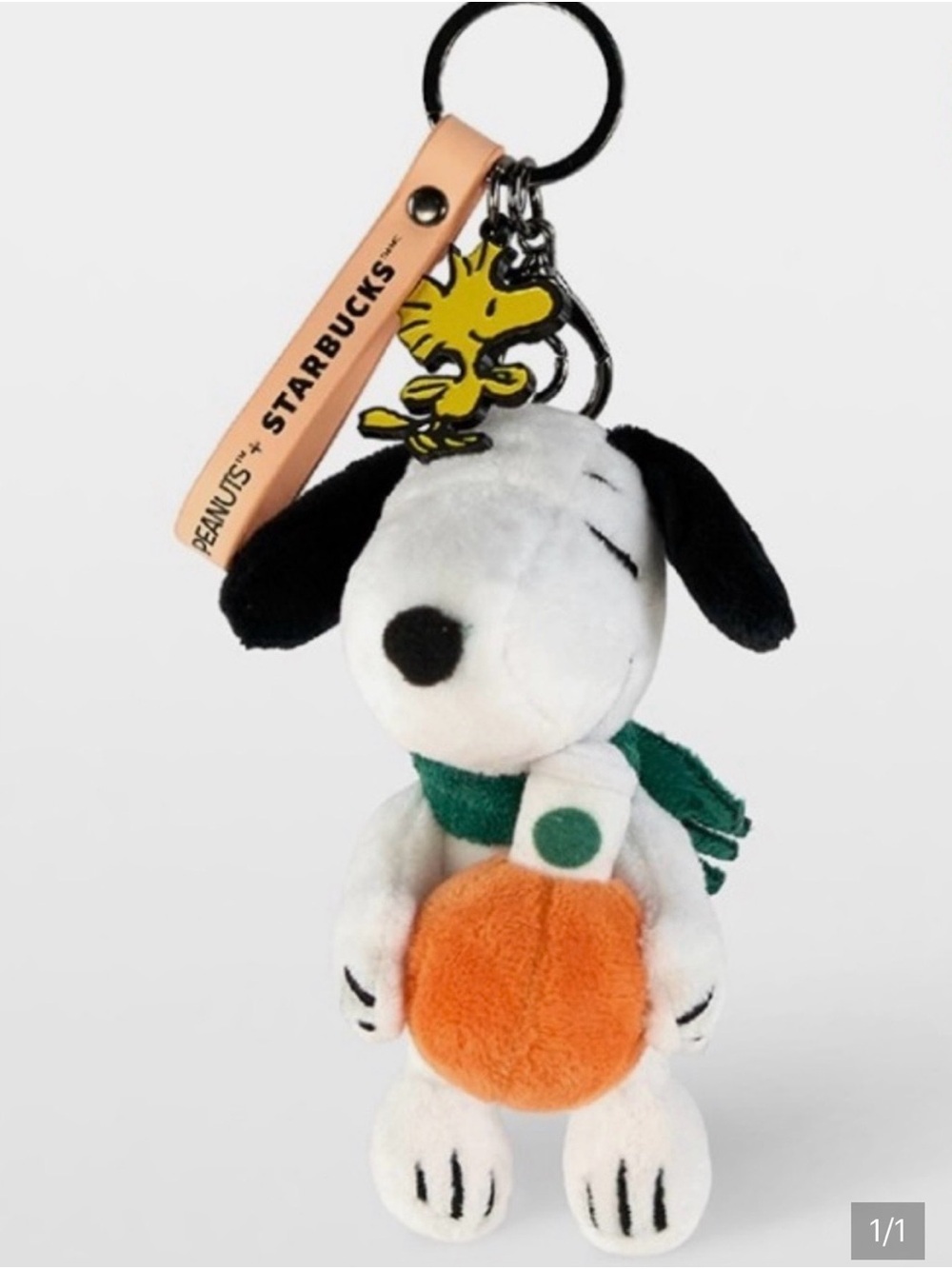 Starbucks X Peanuts Snoopy Plush Keychain